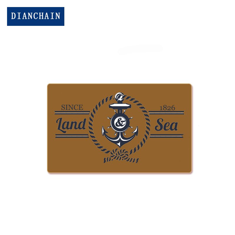 800Mhz~960Mhz Printable Security Barcod Waterproof PVC UHF RFID Hotel Key Card
