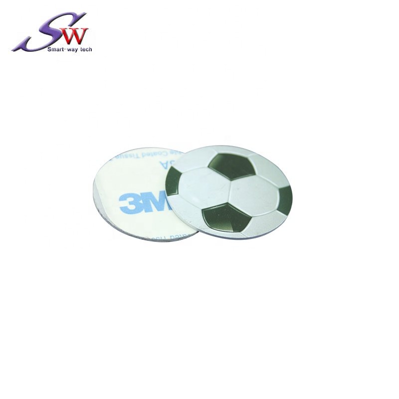 Proximity RFID Coin Tags 13.56Mhz F08 Chip Token Smart Access Control Card PVC IC Tag