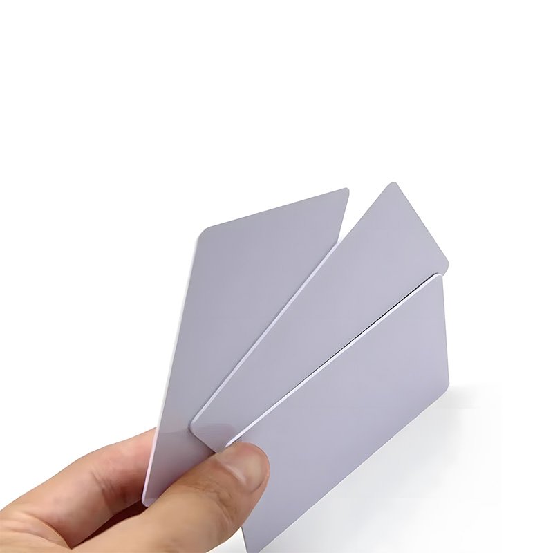white blank card, white blank PVC ID IC card
