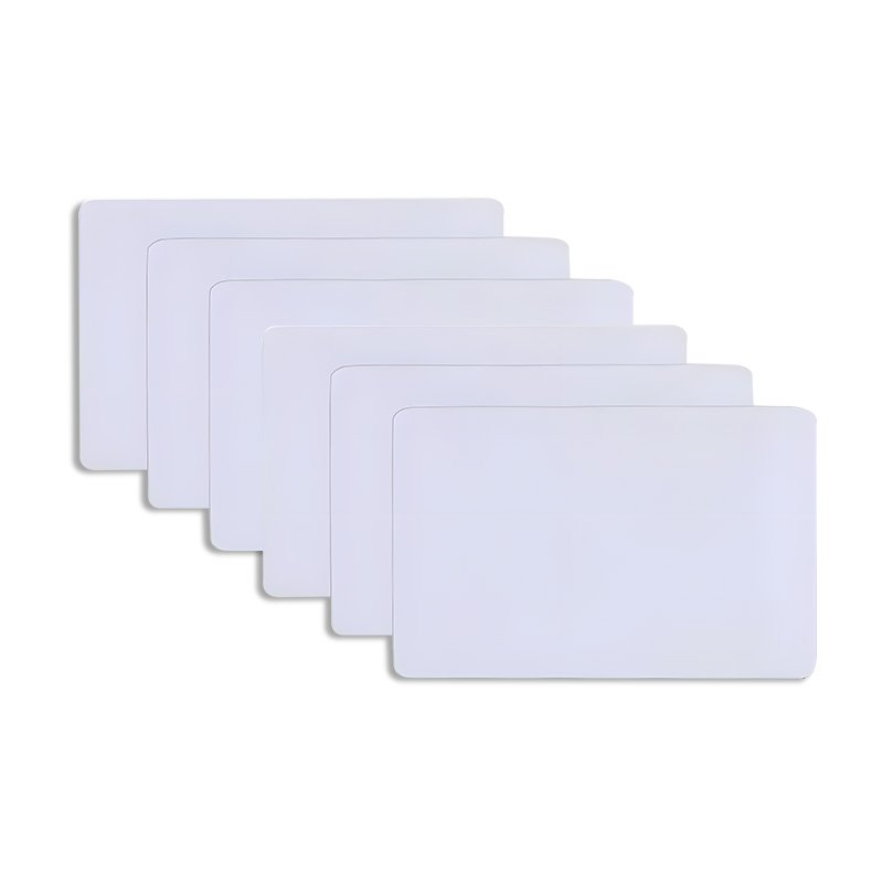 white blank card, white blank PVC ID IC card