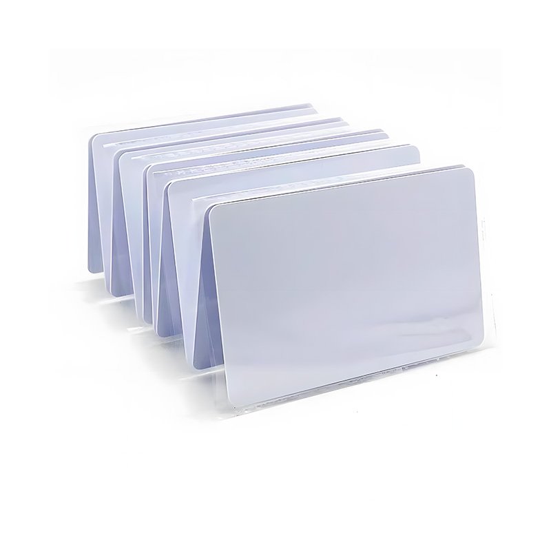 white blank card, white blank PVC ID IC card