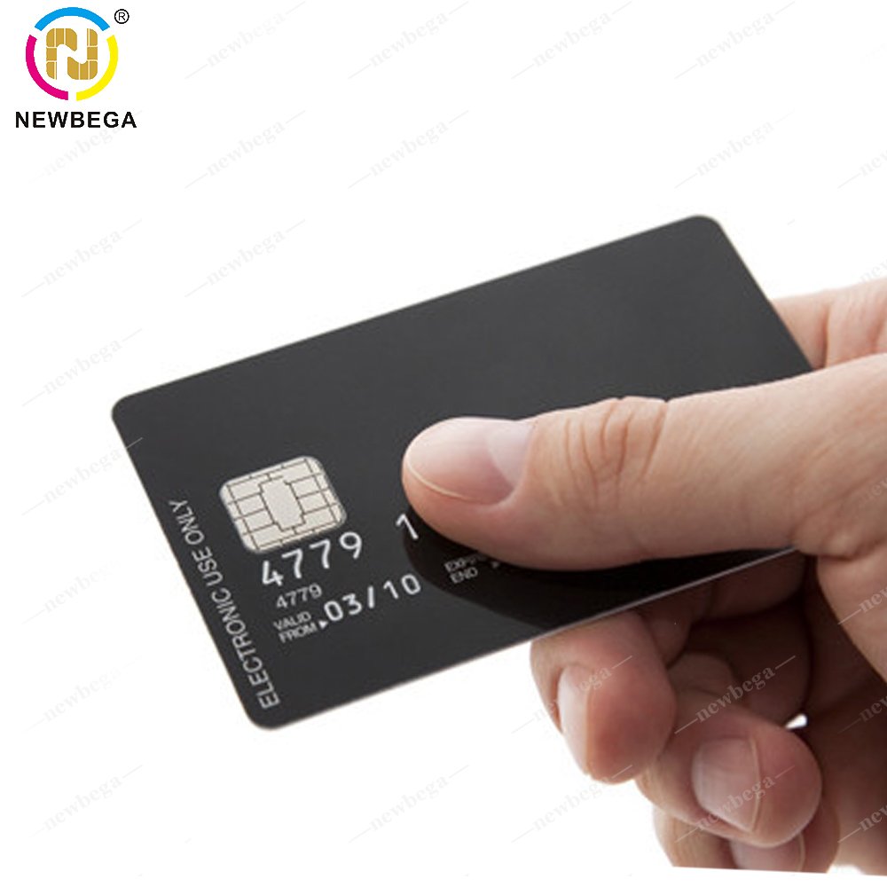 13.56 MHz RFID F08 24C01 Dual Chip Proximity Writable PVC Plastic Smart Access Control Card With Chip