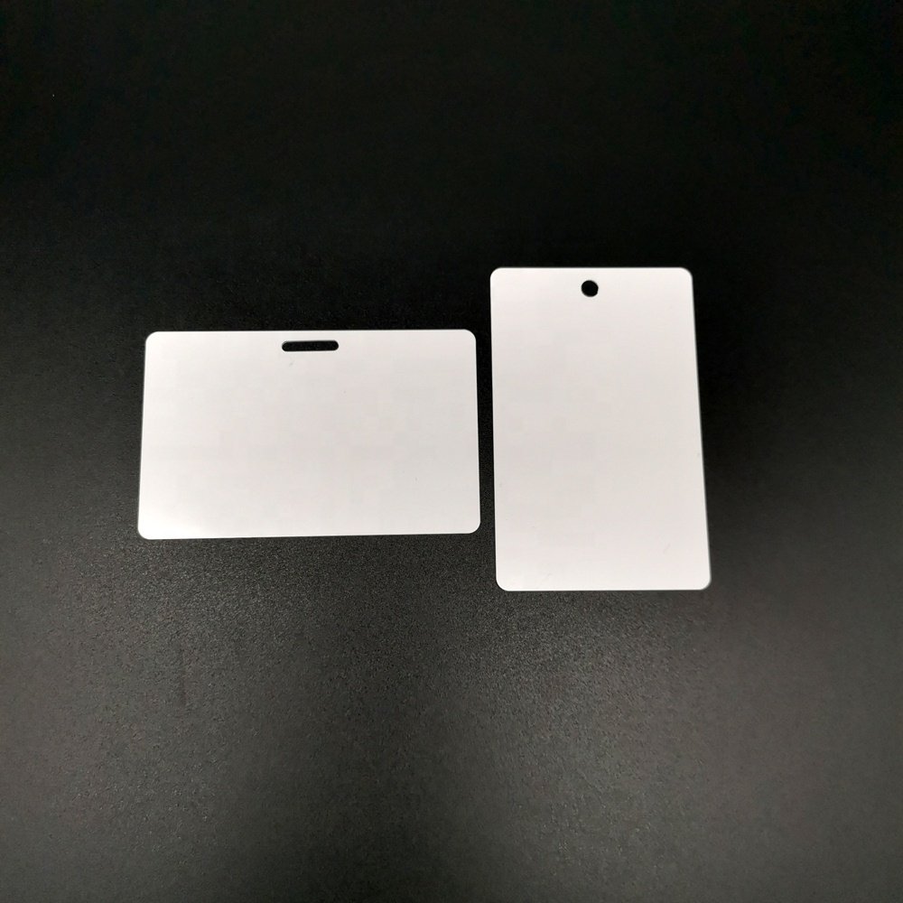 Whole sale S50 S70 1K 4K Byte HF NFC RFID Card with hole punch