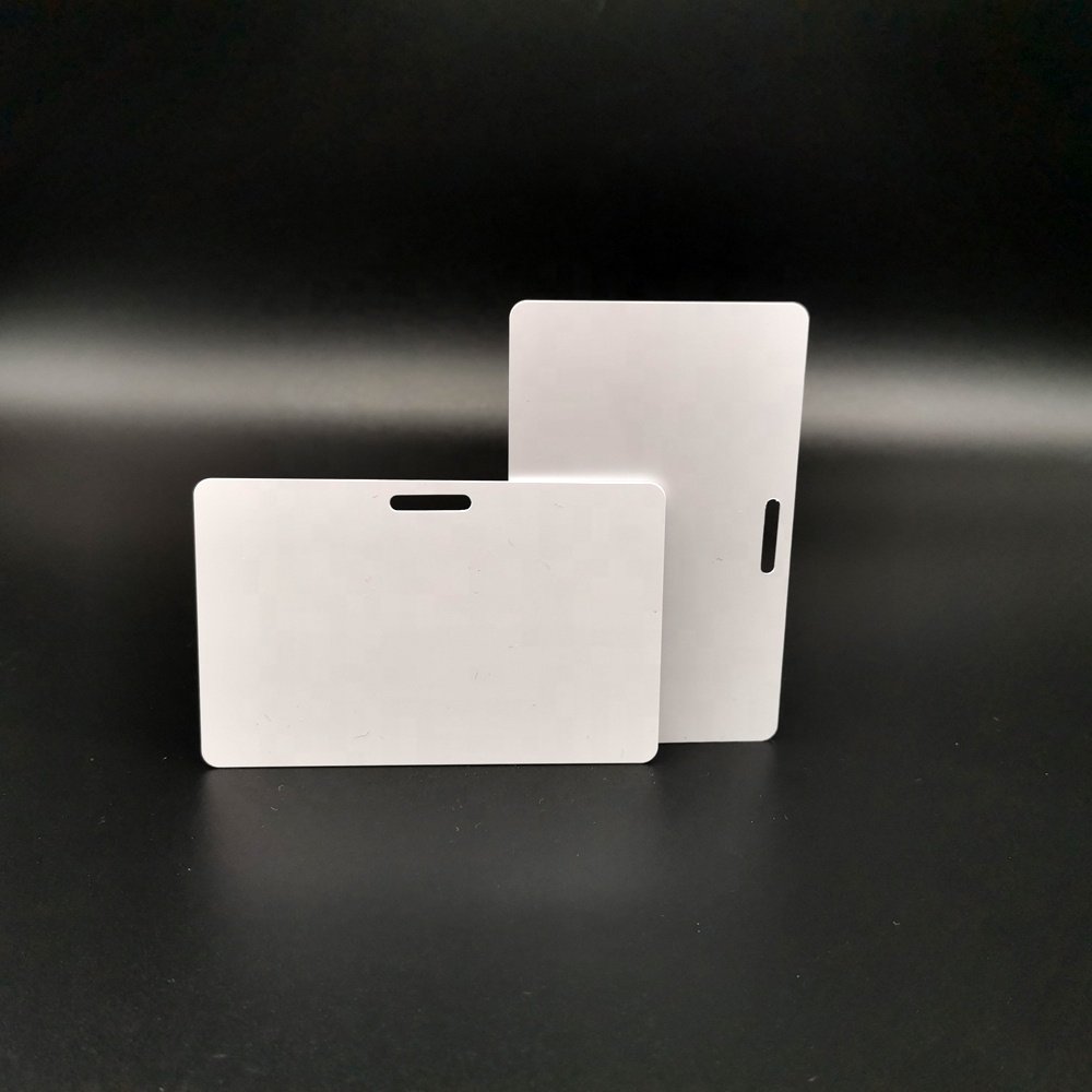 Whole sale S50 S70 1K 4K Byte HF NFC RFID Card with hole punch
