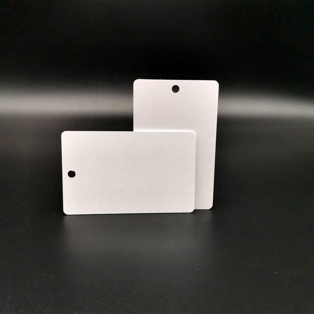 Whole sale S50 S70 1K 4K Byte HF NFC RFID Card with hole punch