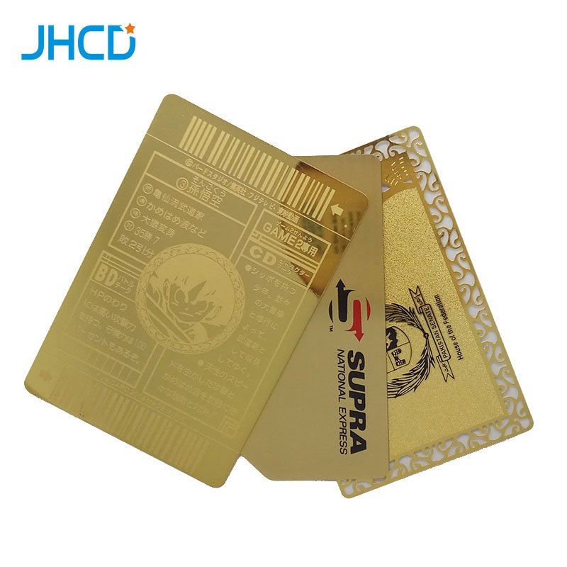 Wholesale Luxury Stainless Steel NFC Metal Card with Engraving 13.56MHz Frequency Business Card