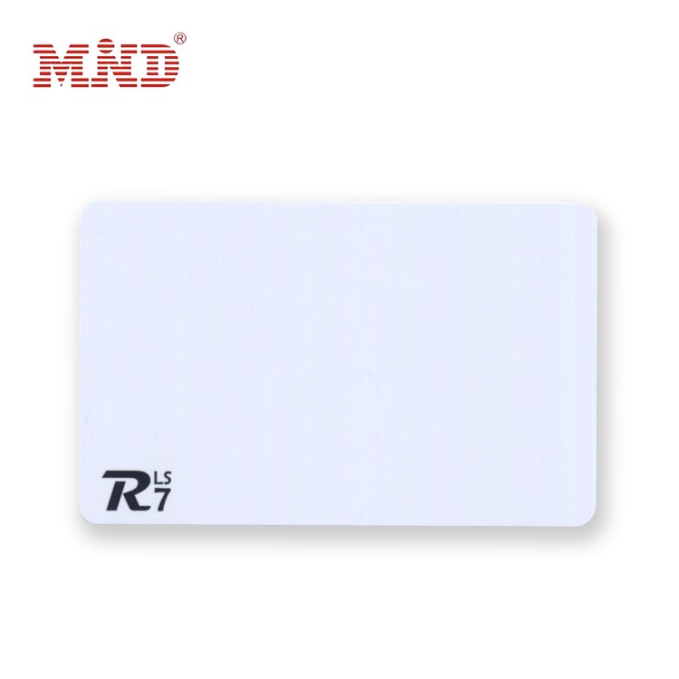 Custom 13.56mhz Inkjet printable nfc chip white Blank Pvc Plastic nfc card
