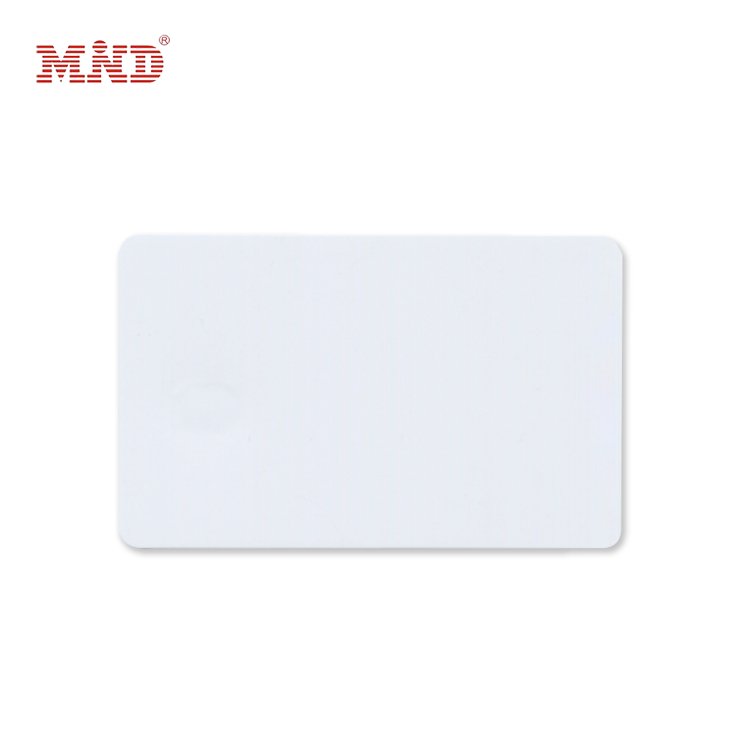 Custom 13.56mhz Inkjet printable nfc chip white Blank Pvc Plastic nfc card