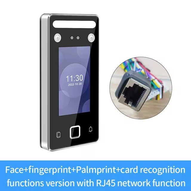 Video Intercom Access Face Recognition Gate Access Control System Dynamic Facial Detection Time Attendance machine