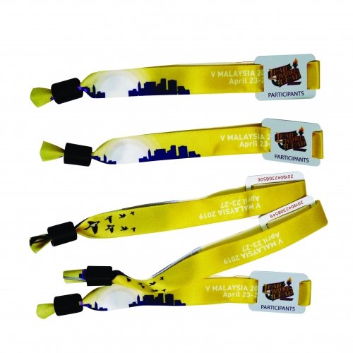 ISO14443A 13.56Mhz Fabric Wristband RFID Smart Card RFID Ticketing |Hotel Keys RFID Access Control |Cashless Payments
