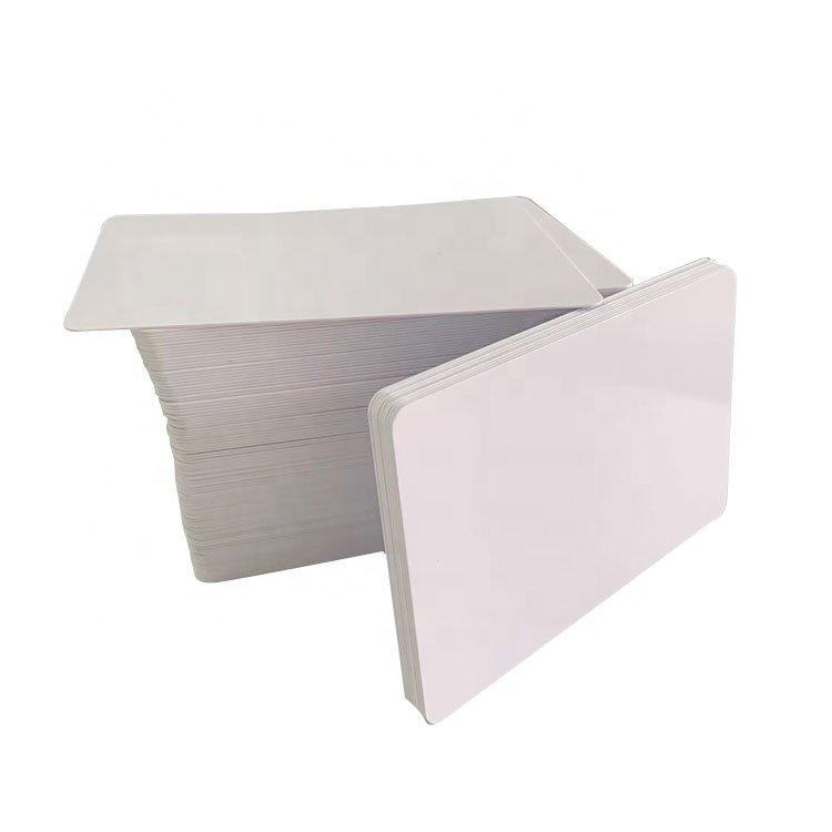 Matte/Glossy PVC White NFC Card NFC215 Blank White Card for NFC Digital Business Card