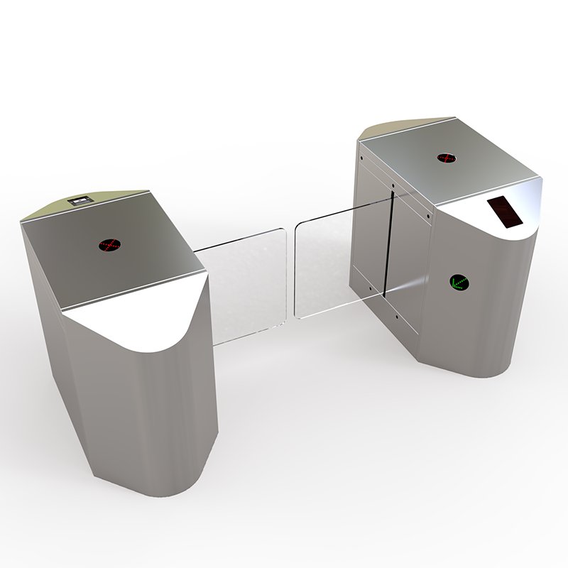 304ss rfid turnstile High Standard access Sliding Wing Door 60cm Width Swipe Card Sliding Gate Access Control for hospital