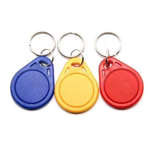 Customized 13.56Mhz RFID Security Smart Keyfob Classic 1K Chip Key Tag RFID Key Fob