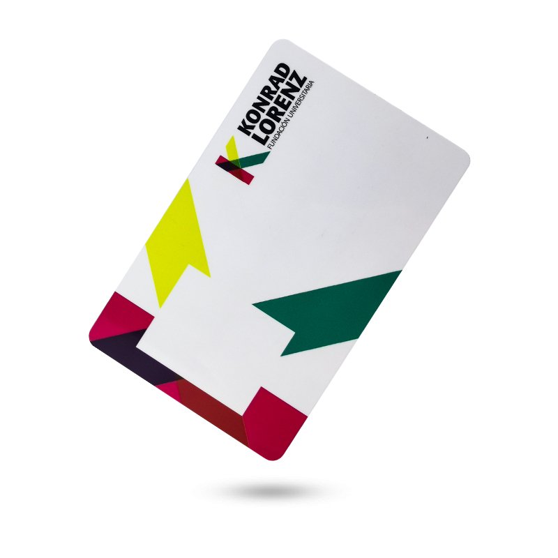 Factory price custom printing dual rfid chip card rfid blank card students id card for access control