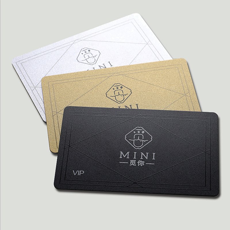 Hot Selling Printed PVC 216 NFC Card Business Card design tiktok thank you gift photo visiting custom business card with logo