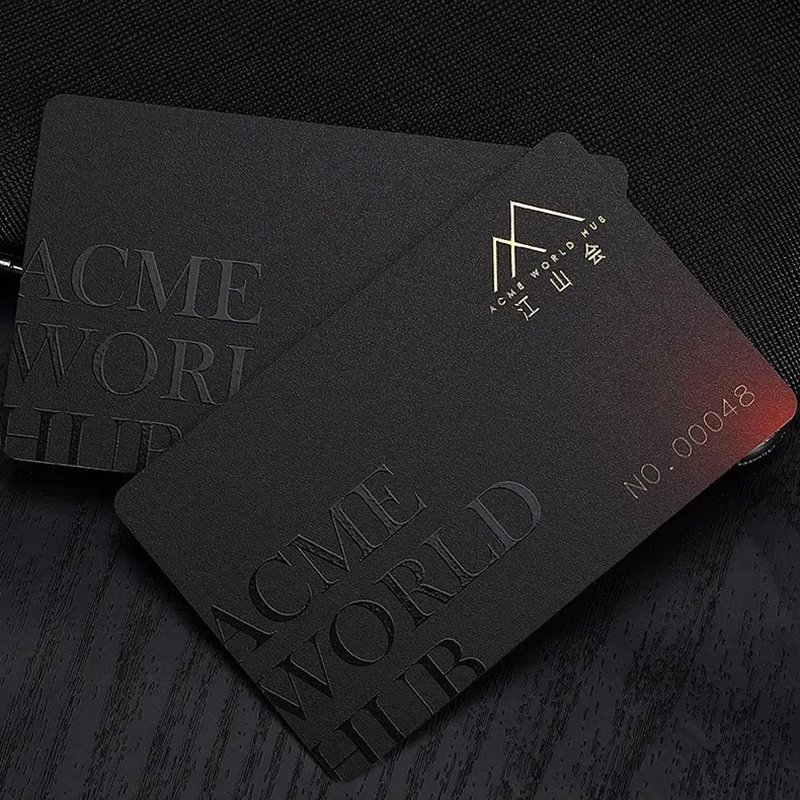 Hot Selling Printed PVC 216 NFC Card Business Card design tiktok thank you gift photo visiting custom business card with logo