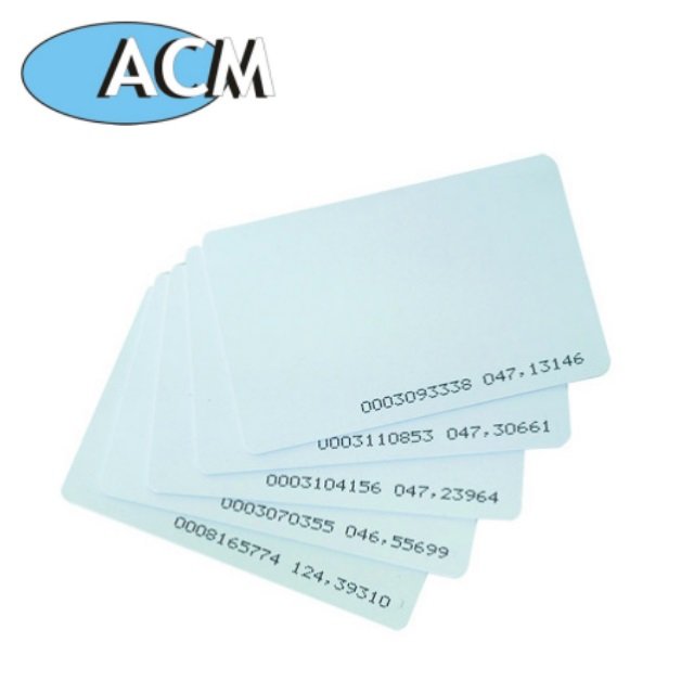 86*54cm 125khz TK4100 chip door security Access control contactless low cost proximity pvc smart RFID id card