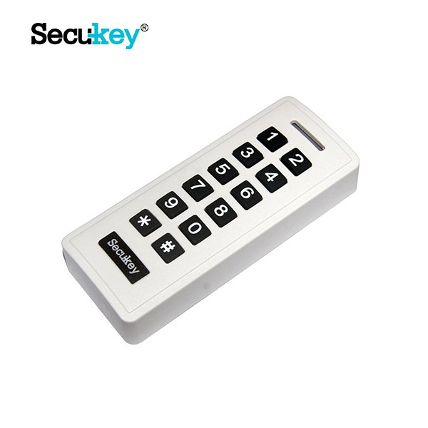 Secukey Smart Standalone Rfid Card Reader Plastic Proximity Keypad Reader Waterproof Biometric Access Control System