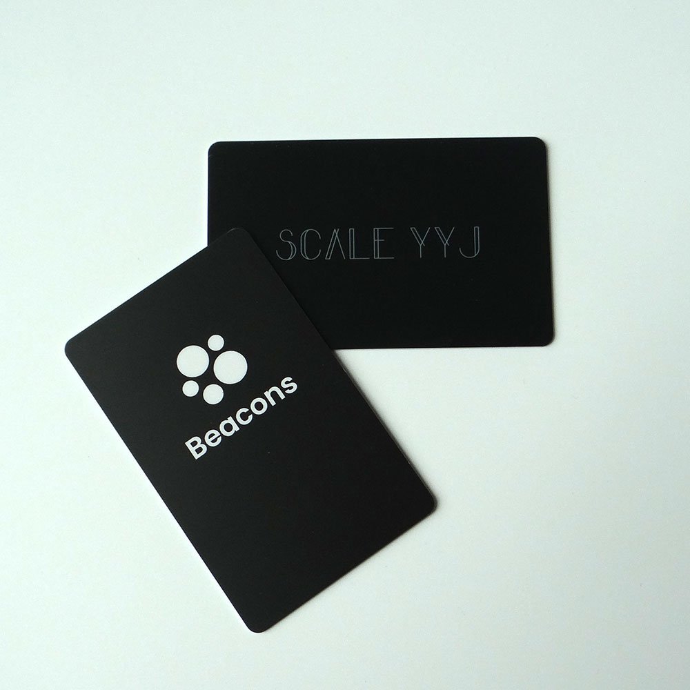 Custom Printing Plastic PVC Contactless Google View Social Media NFC Business Cards RFID Smart Chip Card