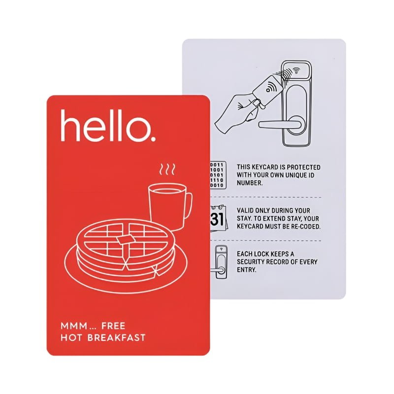 Customized Encryption Hotel Key Card Ultralight EV1 Hotel RFID Card Access Control Secure Lock Key Card