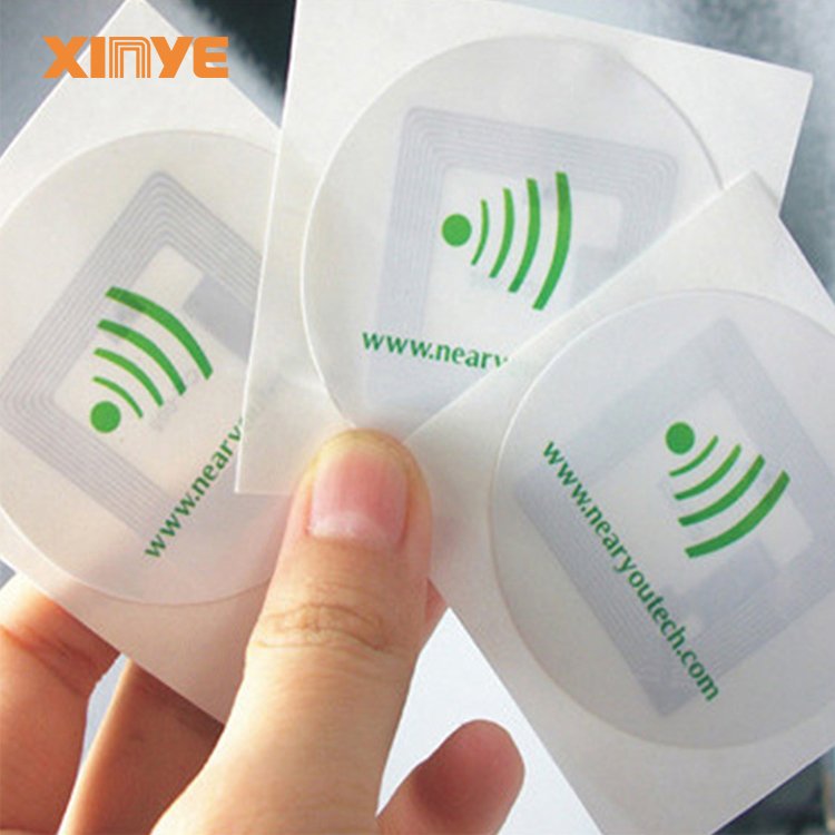Custom Rewritable RFID ntag213 ntag215 NFC Sticker Label Tag NFC QR CODE Sticker