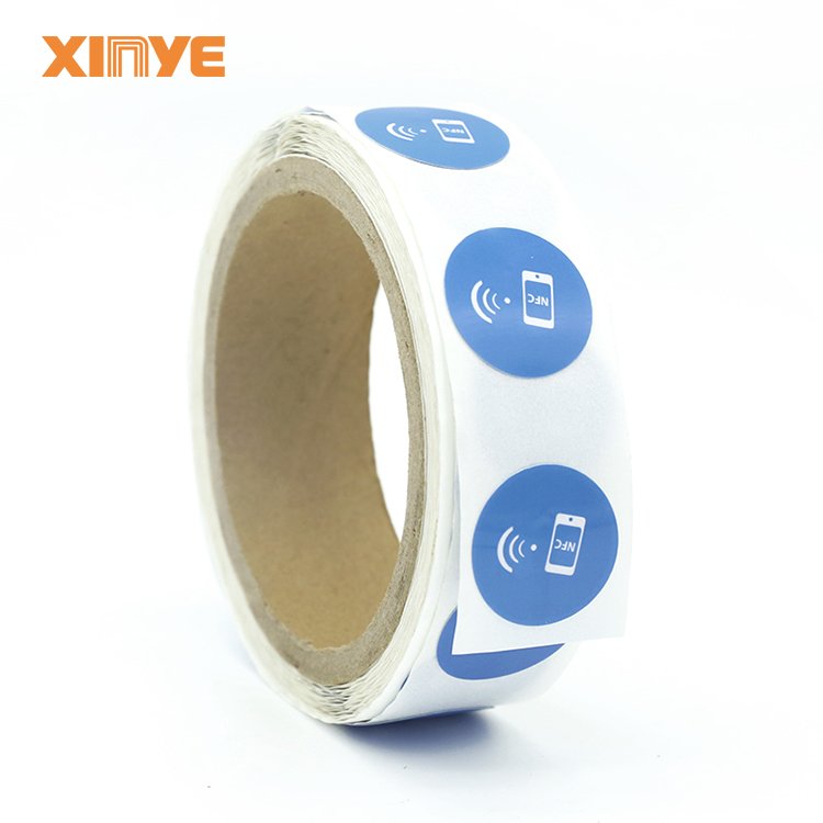 Custom Rewritable RFID ntag213 ntag215 NFC Sticker Label Tag NFC QR CODE Sticker