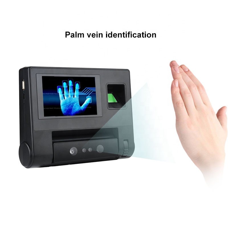 Wholesale Contactless Palm Face Fingerprint Recognition Employee Time Attendance Machine With Free SDK Software