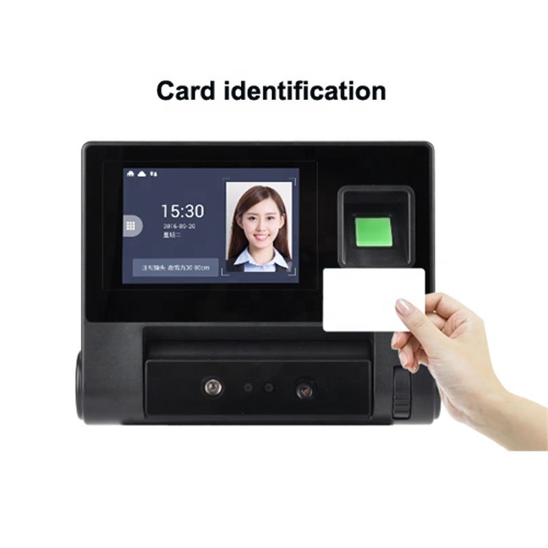 Wholesale Contactless Palm Face Fingerprint Recognition Employee Time Attendance Machine With Free SDK Software