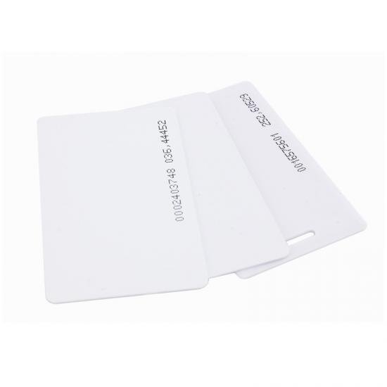 RFID Thick Access Control Card ID EM Card 125Khz Frequency For Access Control System With Print Card Number
