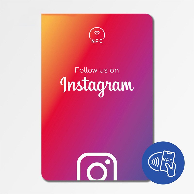 Custom Design Ntag213 NFC Google Review Card NFC Card Google Review With QR Code