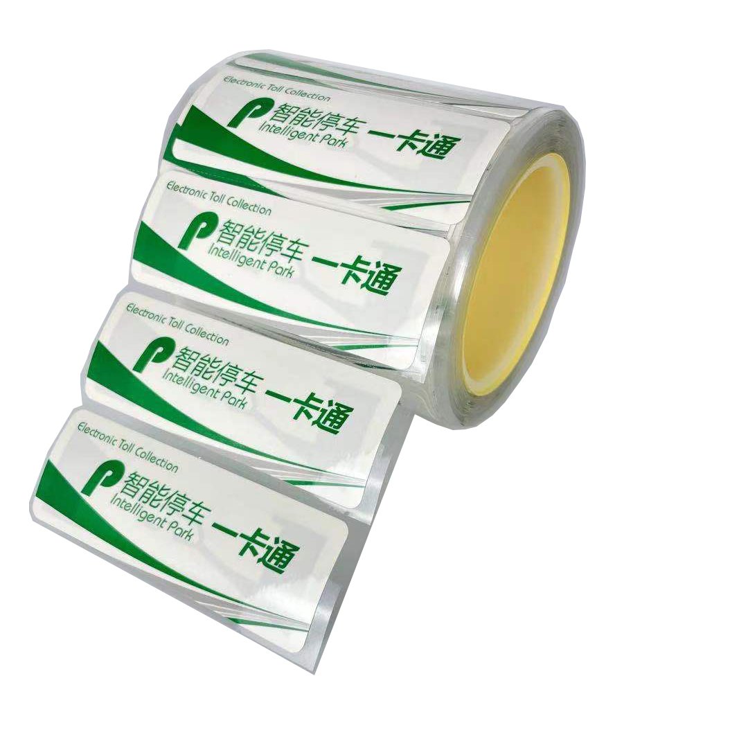 Wholesale Encode Serial Number UHF windshield Label Tags RFID Adhesive Car Windshield Label Paper Key Sticker For Vehicles