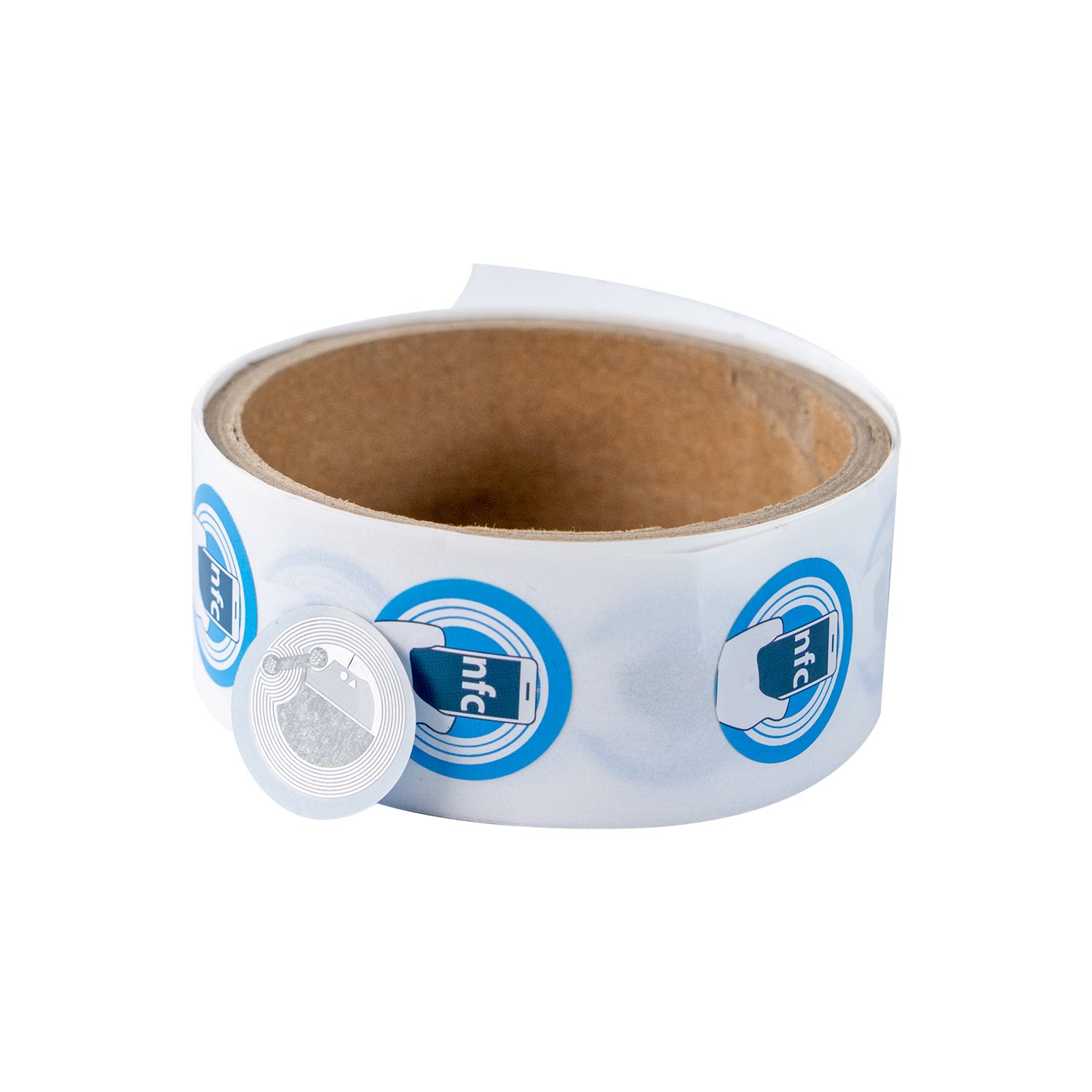 Custom Rewritable RFID NTAG 213 NTAG 215 NFC Sticker Label Tag
