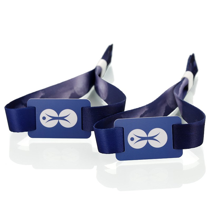 Hot Wear RFID Woven Wristband Can Access control Cashless payment NFC Card Fabric wristbands
