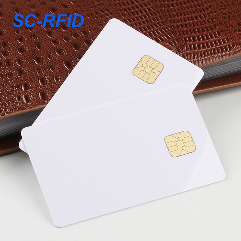 SENCAN Compare Compatible SLE FM 4428 Blank Contact Smart Chip Card for access control