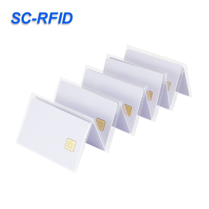SENCAN Compare Compatible SLE FM 4428 Blank Contact Smart Chip Card for access control