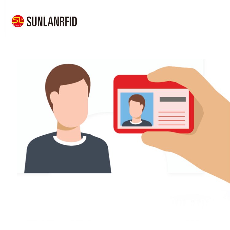 Custom personalized Photo ID Card,RFID PVC Identification Portrait Card
