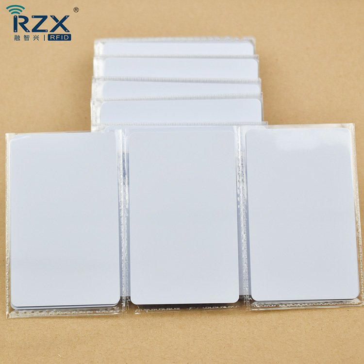 RZX NFC Card 13.56mhz NTAG215 504Byte PVC Card Blank Nfc Smart Card