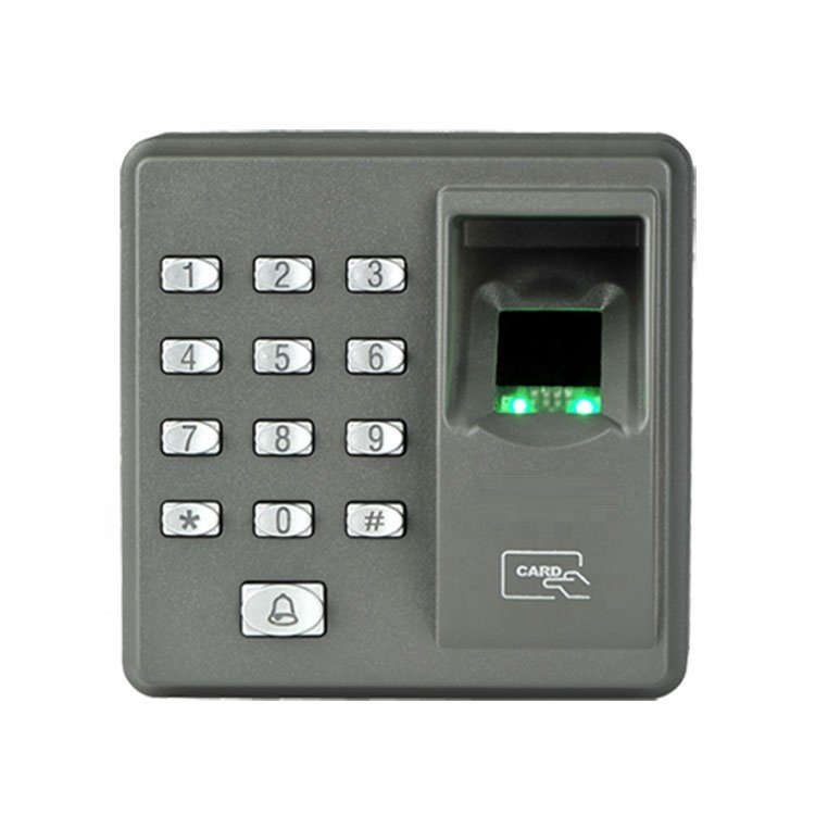 ZKT X7 Standalone Security Smart Fingerprint Scanner RFID Card Reader Biometric Fingerprint Door Lock Access Control System