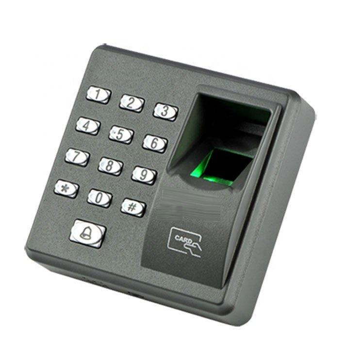 ZKT X7 Standalone Security Smart Fingerprint Scanner RFID Card Reader Biometric Fingerprint Door Lock Access Control System