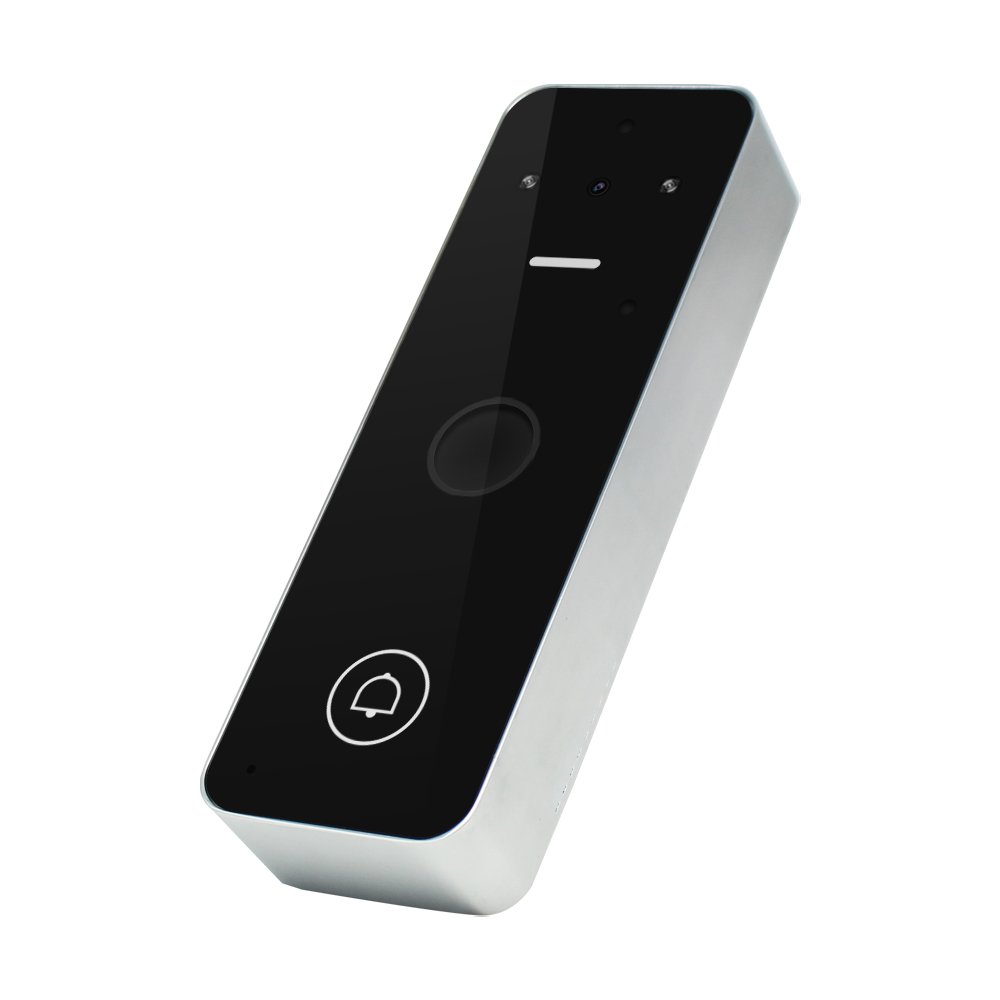 OEM Metal Smart Doorbell Camera Tuya WiFi Video Intercom Access Control with Fingerprint EM Card for Door Lock System