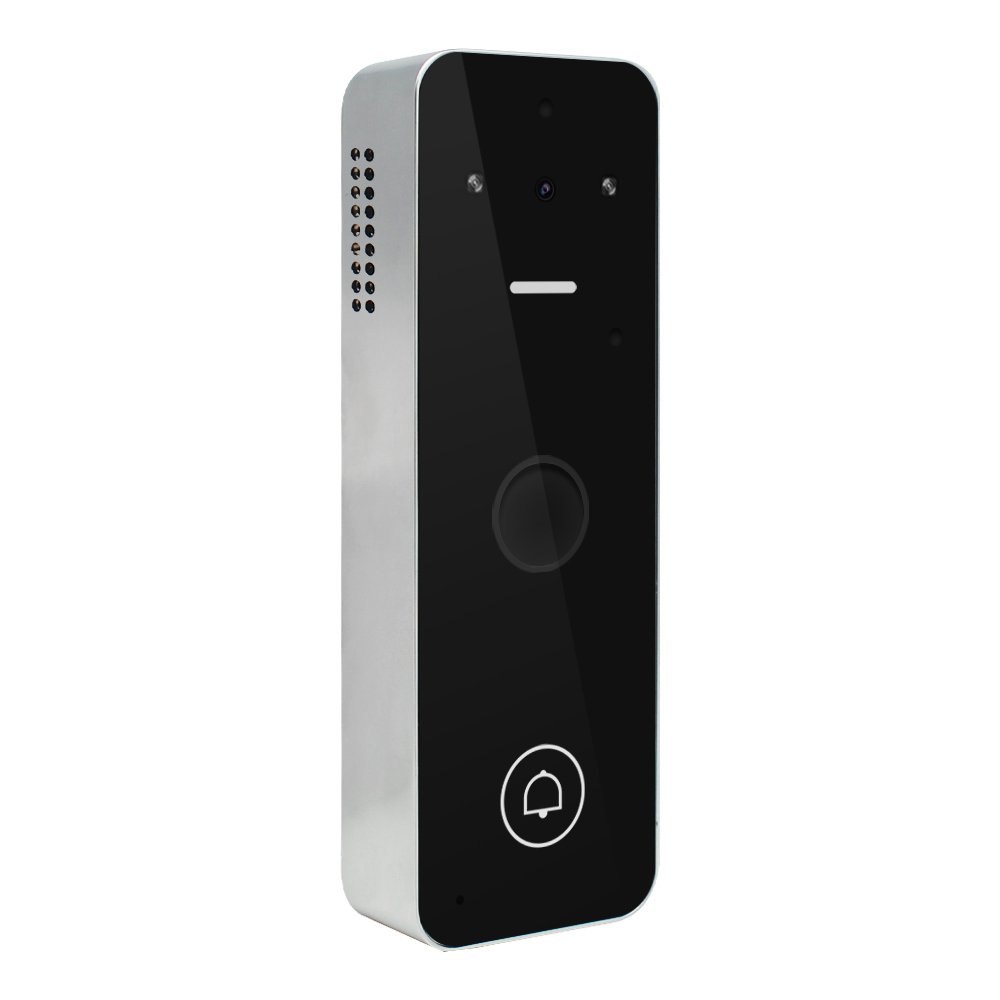 OEM Metal Smart Doorbell Camera Tuya WiFi Video Intercom Access Control with Fingerprint EM Card for Door Lock System