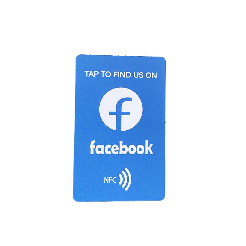 Custom Printed Logo Programmable Google Review Card NFC Business Card