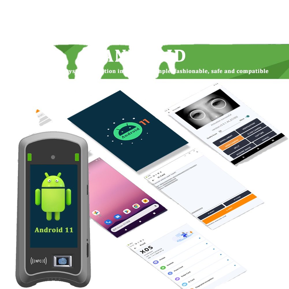 HFSecurity X05 New Released NFC & Fingerprint Advanced Access Control Products with GPS for office building