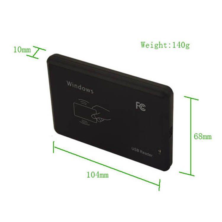 RFID Desktop Reader Non Contact RFID Card Machine Access Control Card Reader