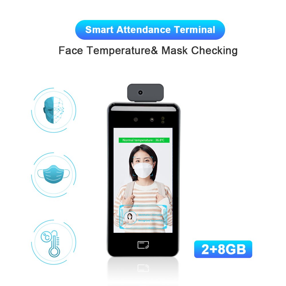 Ai Camera Dynamic Face Recognition Terminal Machine 3d Linux Base Stand For Attendance Door Opener access System