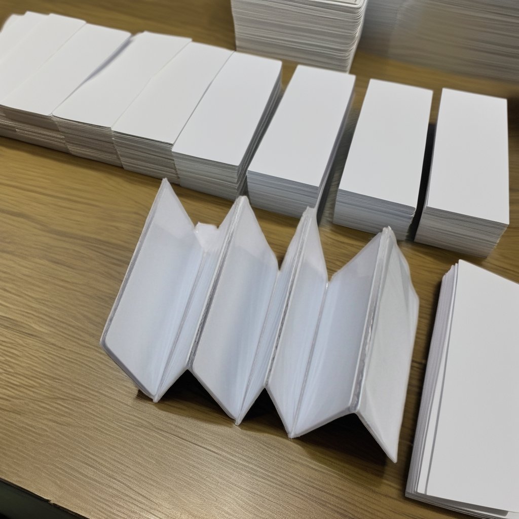 White PVC Plastic Access Control Cards Cheap Price Printable Blank Chip ID Card Maker