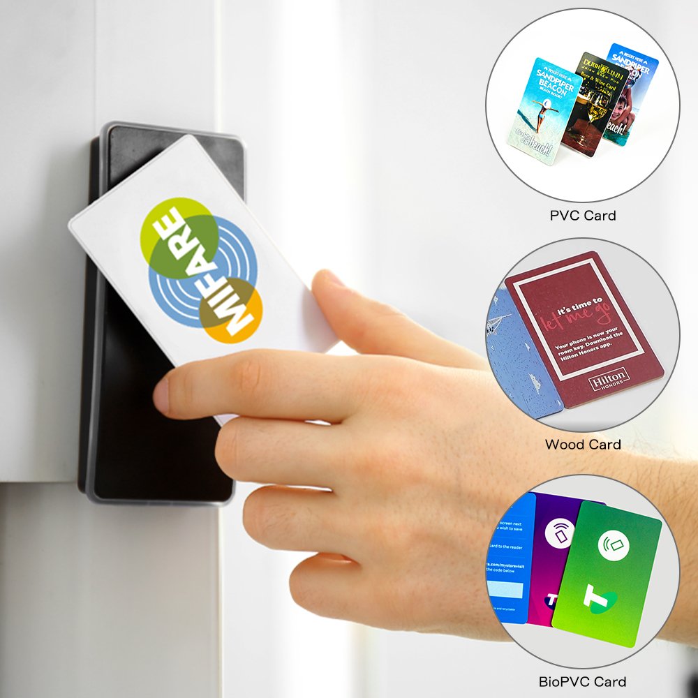 High Quality Debit Card Size Contactless Access RFID NFC Smart Chip Cards