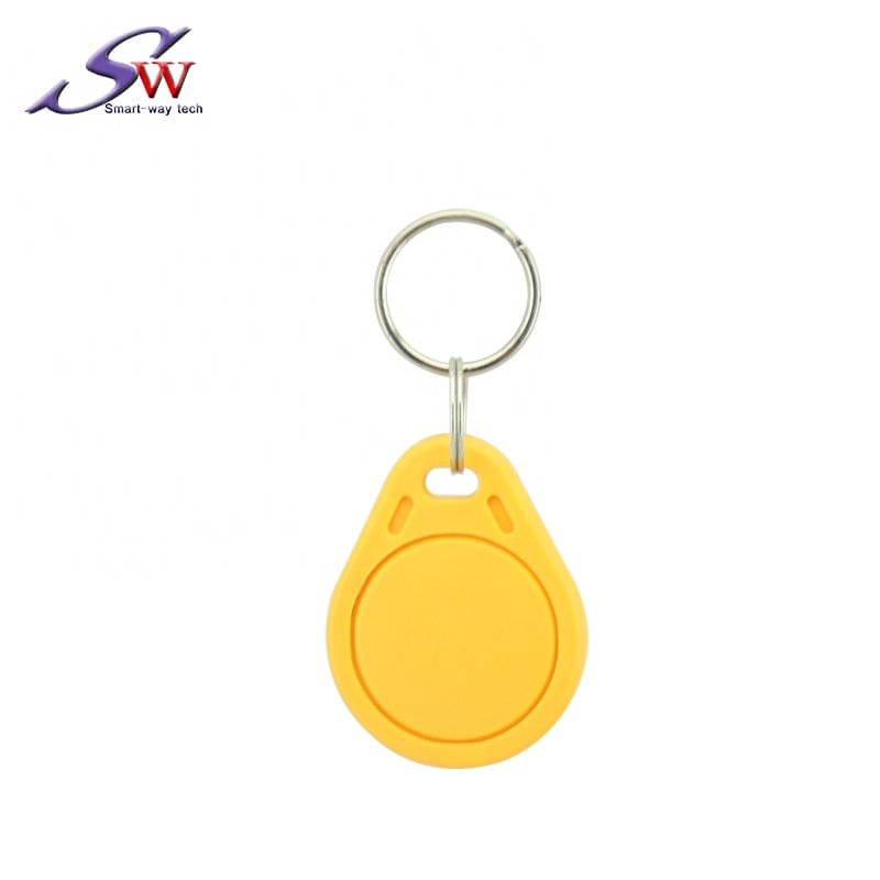 13.56MHz ABS F08 Waterproof Rfid Tags Keychain NFC Key fob IC Token Keyfob
