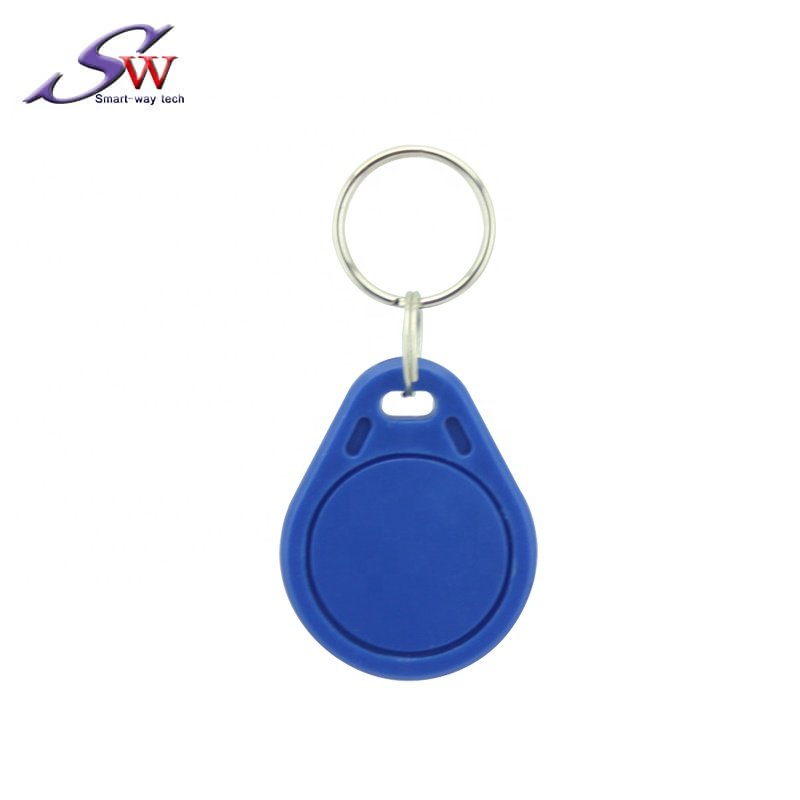13.56MHz ABS F08 Waterproof Rfid Tags Keychain NFC Key fob IC Token Keyfob