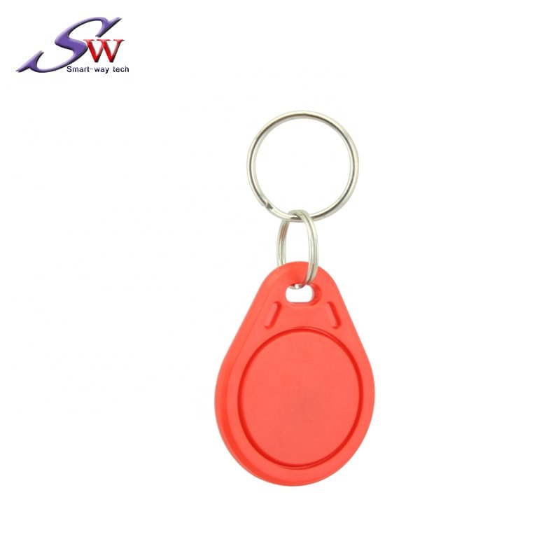 13.56MHz ABS F08 Waterproof Rfid Tags Keychain NFC Key fob IC Token Keyfob